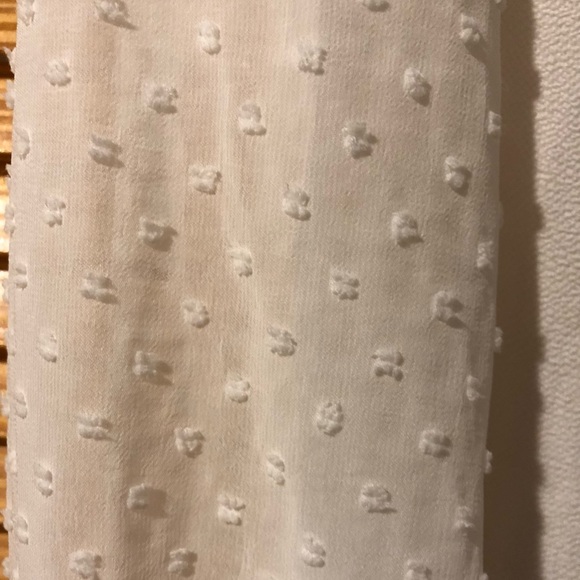 Sweet Long Sleeve White Woman’s Dress - Picture 4 of 8